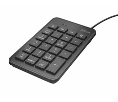 Trust XALAS čierna / Numerický klávesnica / USB / 1.5m
