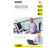 PORT CONNECT PRIVACY FILTER 2D - 15&quot; (16:9) čierna