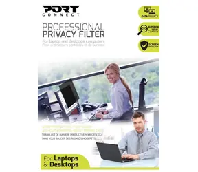PORT CONNECT PRIVACY FILTER 2D - 21.5" (16:9) čierna