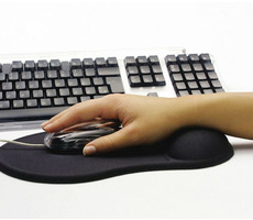 Sandberg Gel Mousepad - ergonomická podložka s opierkou/čierna
