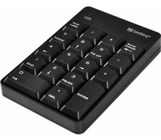 Sandberg Wireless Numeric Keypad 2 / bezdrôtová numerická klávesnica