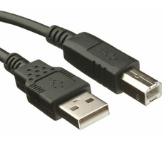 TSC USB kábel AB 5m čierna