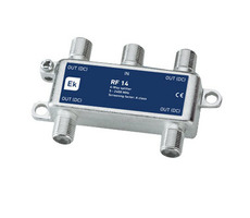 ITS rozbočovač 1/4 priechodná pre DC, 5-2400 MHz