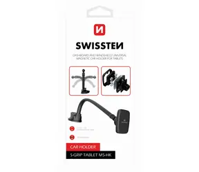 SWISSTEN S-GRIP M5-HK / Magnetický držiak do auta na tablet pre inštaláciu na čelné sklo či palubovku
