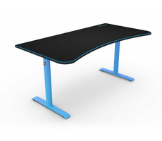 AROZZI ARENA Gaming Desk herný stôl čierno-modrá / Dĺžka: 160 cm / Výška: 71 - 81 cm / Šírka: 71 - 82 cm