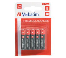 Verbatim Alkalické blister batérie AAA 1.5V 10ks / blister