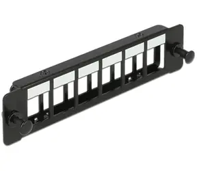 DeLock Keystone Mounting Panel 6 Port