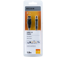 Belkin Standard USB 2.0 kábel AB 1.8 m
