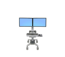 ERGOTRON Neo Flex Dual WideView WorkSpace / nastaviteľná pracovná stanica / nosnosť 5.4-18kg / zvýšenie 51cm / sklon 90 °