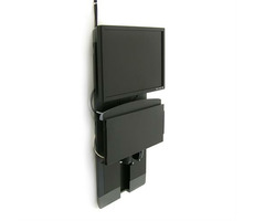 Ergotron StyleView Vertical Lift / držiak LCD / klávesnica + myš / max. nosnosť 13.6kg / VESA 100 a 75mm