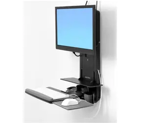 Ergotron Patient Room VL18 STS WM / systém držiakov na stenu / pre monitor klávesnicu a myš