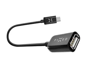 FIXED USB Type-C OTG adaptér pre mobilné telefóny a tablety čierna