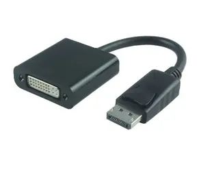 MicroConnect Adaptér DisplayPort 1.2 - DVI-I MF / Dual-Link / 1920x1200 / 15cm / čierna