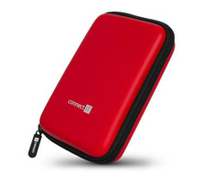 CONNECT IT HardShellProtect pevné škrupinové ochranné puzdro na 2.5&quot; HDD červená