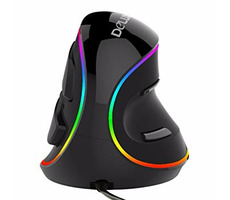 Delux M618 PLUS RGB optická myš / vertikálna / 4000DPI / USB