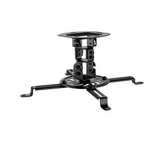 CONNECT IT Spider CMF-6020-BK stropný držiak pre projektor čierna / max. nosnosť 13.5kg / materiál oceľ
