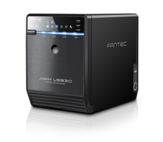 Fantec QB-35US3-6G čierna / externá skriňa pre 4X 3.5" SATA HDD / USB 3.0 & eSATA