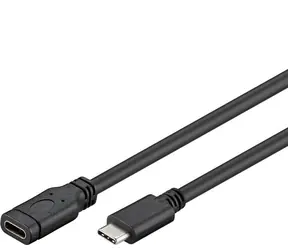 PremiumCord Predlžovací kábel USB 3.1 (USB-C) samec na USB 3.1 (USB-C) samica 1m