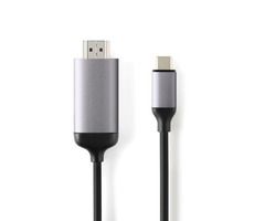 Minix NEO-C-4K sivá / HDMI na USB-C / HDMI výstup (4K @ 60Hz)