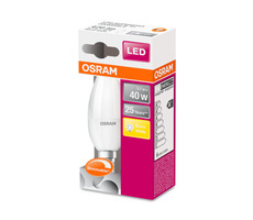 OSRAM LED SUPERSTAR ClasB 5.7W E14 / 470lm / 2700K / 25000h / DIM / Plast matný