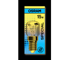 OSRAM vláknová žiarovka do rúry 15W E14 / 85lm / 2700K / 1000h / 230V / noDIM / E / Sklo číre
