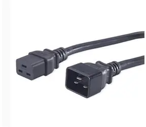 PremiumCord Predlžovací prívod 230V / konektory IEC 320 C19 - IEC 320 C20 / 16A / 1.5m