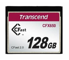 Transcend CFast 2.0 CFX650 128GB / pamäťová karta / MLC