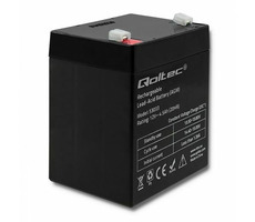 Qoltec batéria AGM 4.5Ah / 12V / max.1.35A