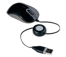 Targus AMU75EU Optická myš čierna/drôtová/1000 dpi/USB