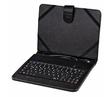 Hama púzdro s integrovanou klávesnicou pre tablet 8&quot; čierna / vstavaná klávesnica / OTG / vstavaný stojanček / USB