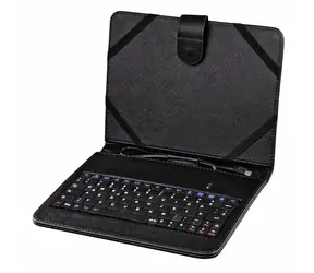 Hama púzdro s integrovanou klávesnicou pre tablet 8" čierna / vstavaná klávesnica / OTG / vstavaný stojanček / USB
