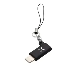 FIXED Link Redukcia pre nabíjanie a dátový prenos z microUSB na Lightning čierna