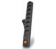 ACAR S8 prepäťová ochrana / 8 zásuviek / 230V / 10A / 3m