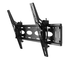 B-Tech BT8432 / nástenný držiak pre TV / 15 ° naklopenie / do 80" / nosnosť 70 kg / VESA 75x75 - 800x500 / čierna