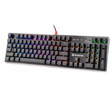 A4Tech BLOODY B820R Čierna / Herná klávesnica / Mechanické spínače LK Optic / CZ / Podsvietená / USB / 1.8 m