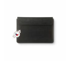 FIXED Oxford kožené púzdro pre Apple iPad 9.7" čierna / Pravá koža