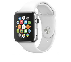 Tactical Silikónový Opasok pre Apple Watch 1 &amp; 2 &amp; 3 (38mm) biela