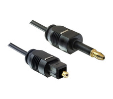 PremiumCord Kábel Toslink 3.5mm mini Toslink - Toslink 2m