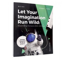 3DSimo Book / kniha o práci s 3D perom / šablóny projektov / anglicky