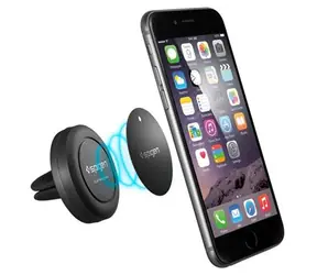 Magnetic Car Mount Holder Spigen Air Vent čierna / univerzálny magnetický držiak
