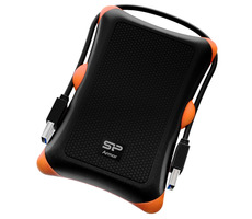 Silicon Power Armor A30 Externý box na SATA HDD 2.5&quot; čierna / USB 3.0 / Anti-Shock