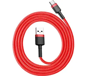 Baseus CATKLF-B09 USB 2.0 - USB-C červená