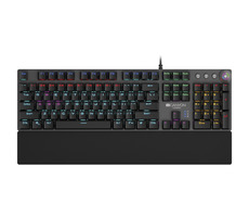 CANYON CND-SKB7-US šedá / herná klávesnica / mechanická / multimediálne / svetelné efekty / 104 kláves / US layout