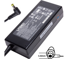 Acer AC adaptér 135W 19V 5.5x1.7 mm čierna / bez sieťovej šnúry