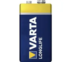 Varta Longlife Batéria 6LR61 (565 mAh) / 9.0V / 565 mAh / alkalická / 1 ks / v blistri