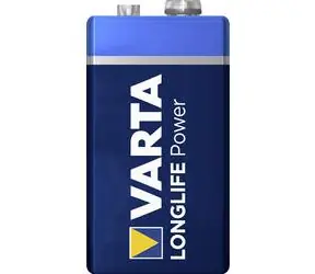 Varta Longlife Batéria 6LR61 (550 mAh) / 9.0V / 550 mAh / alkalická / 1 ks / v blistri
