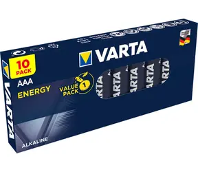 Varta Energy Batéria AAA 10ks / 1.5V / alkalická / v boxe