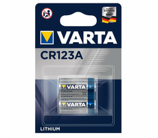 Varta Professional Batéria CR123A 2ks / 3.0V / 1600 mAh / lítiová / v blistri