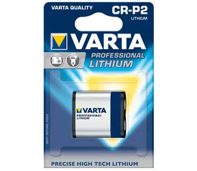 Varta Photo Batéria CR-P2 / 6.0V / 1450 mAh / lítiová / 1 ks / v blistri