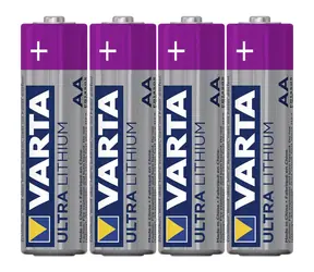Varta Professional Batéria AA 4ks / 1.5V / 2900 mAh / lítium / v blistri 